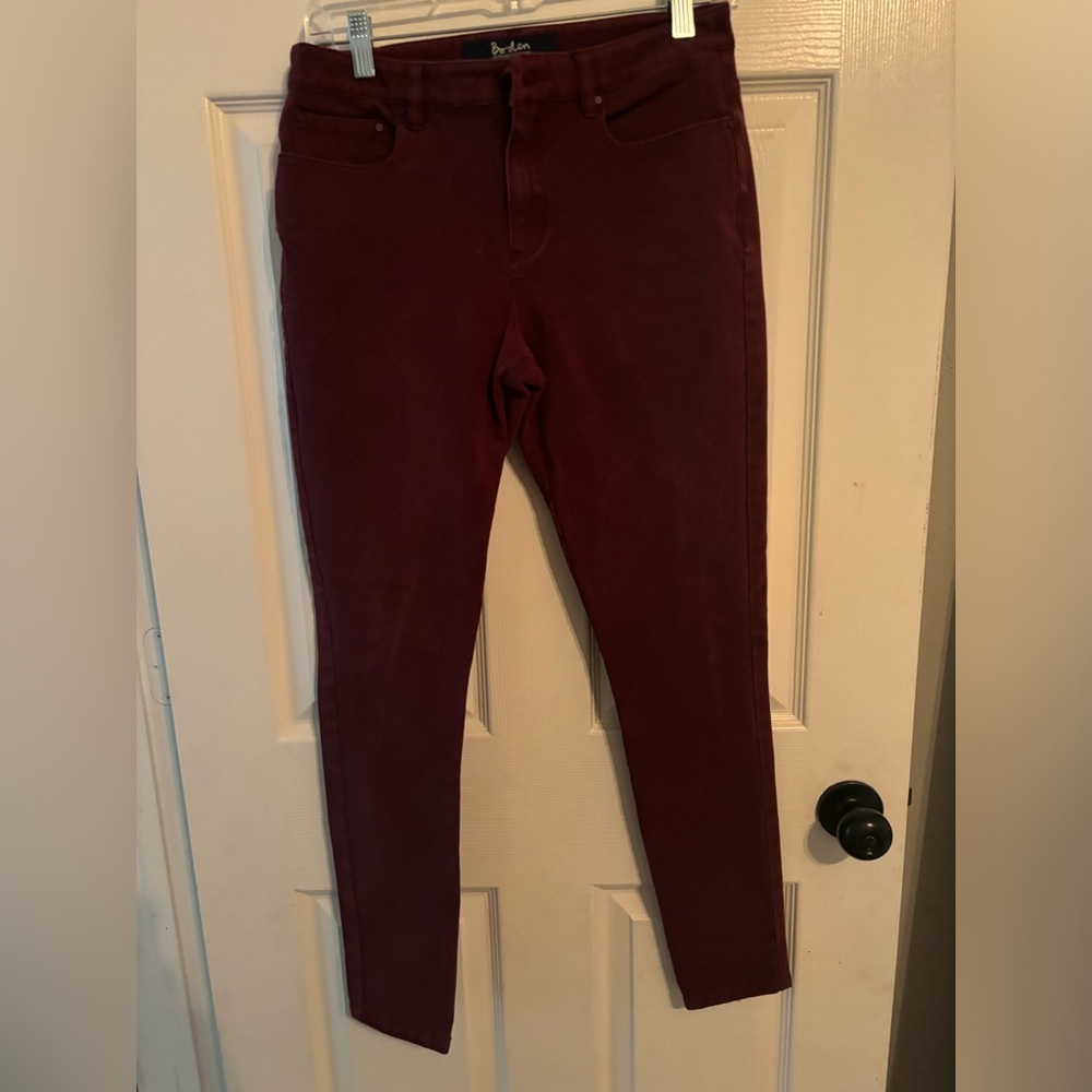 Boden maroon jeans